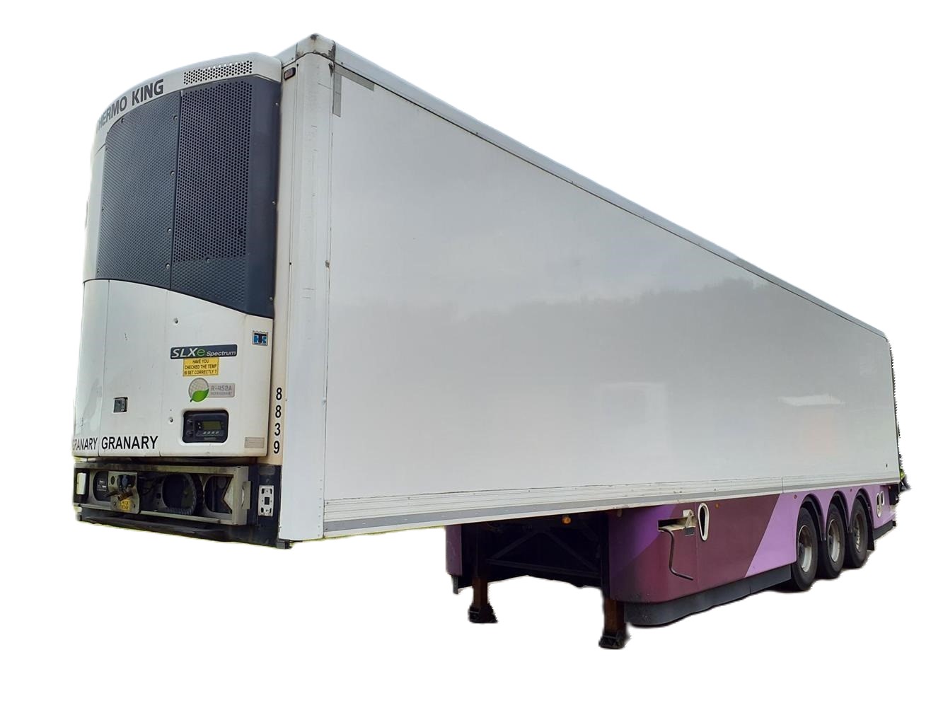 THERMO KING PANELTEX  13.6M FRIDGE BOX TRAILER